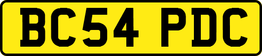 BC54PDC