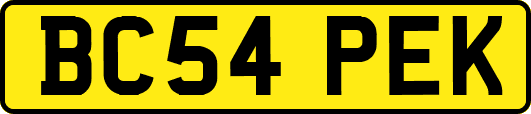 BC54PEK