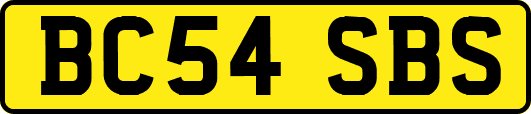 BC54SBS