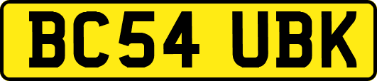 BC54UBK