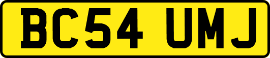 BC54UMJ