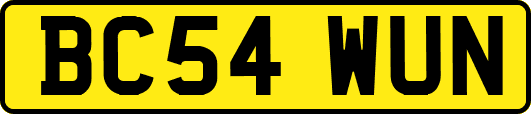 BC54WUN