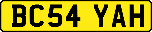 BC54YAH