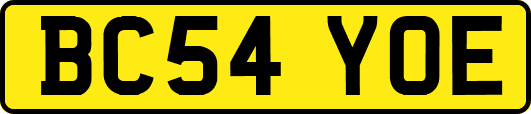 BC54YOE