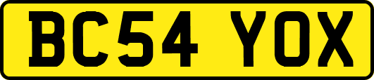 BC54YOX