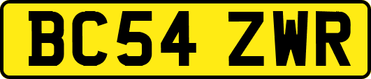 BC54ZWR