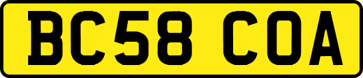 BC58COA