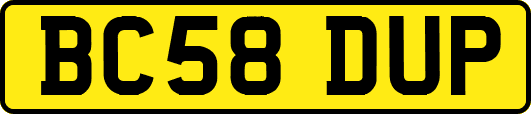 BC58DUP