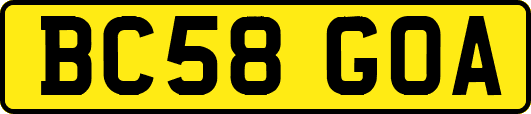 BC58GOA