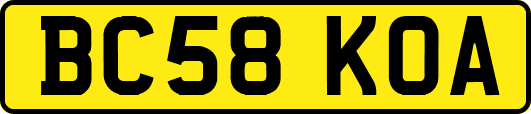 BC58KOA