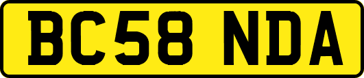 BC58NDA