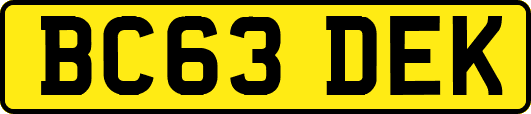 BC63DEK