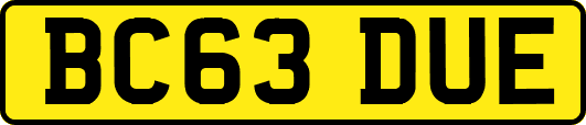 BC63DUE