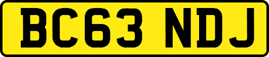BC63NDJ