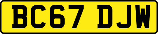 BC67DJW