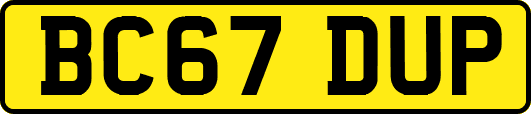 BC67DUP