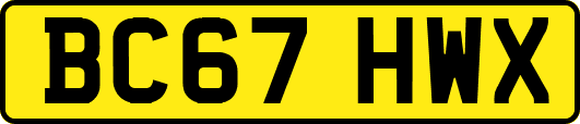 BC67HWX