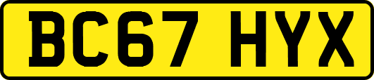 BC67HYX