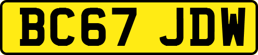 BC67JDW