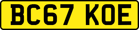 BC67KOE