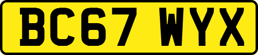 BC67WYX
