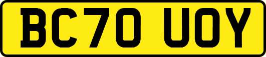 BC70UOY