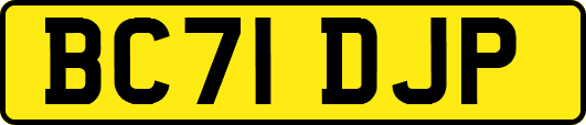 BC71DJP