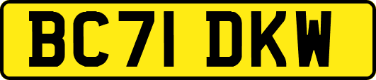 BC71DKW