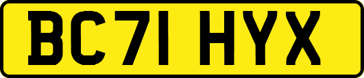 BC71HYX