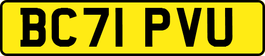 BC71PVU