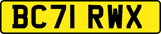 BC71RWX