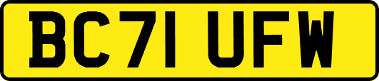 BC71UFW