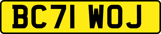 BC71WOJ