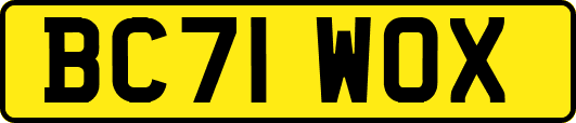 BC71WOX