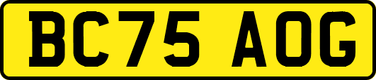 BC75AOG