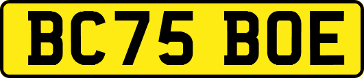 BC75BOE