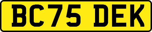 BC75DEK