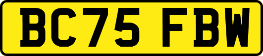 BC75FBW