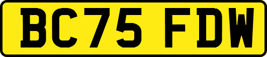BC75FDW