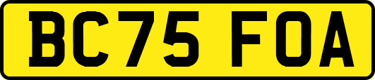 BC75FOA