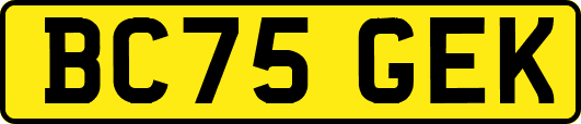 BC75GEK