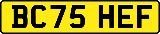 BC75HEF
