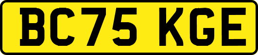 BC75KGE