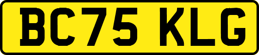 BC75KLG