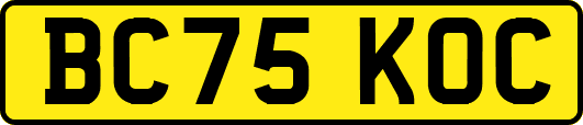 BC75KOC