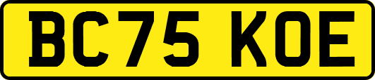 BC75KOE