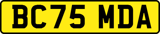 BC75MDA
