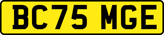 BC75MGE