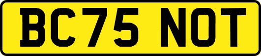 BC75NOT