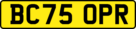 BC75OPR